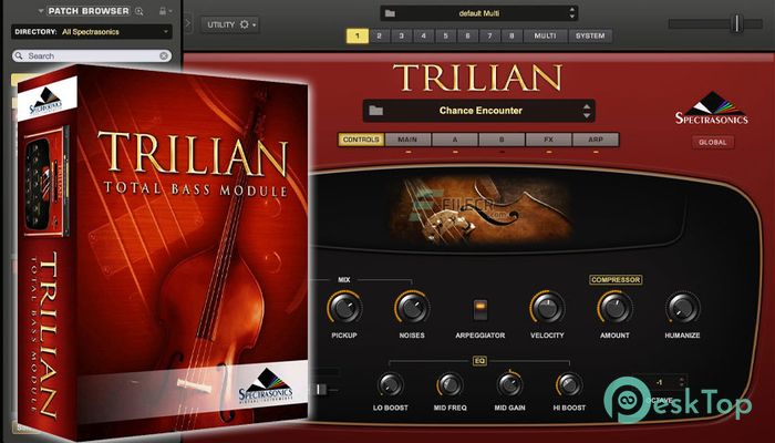 Download Spectrasonics Trilian 1.6.1c Free Full Activated