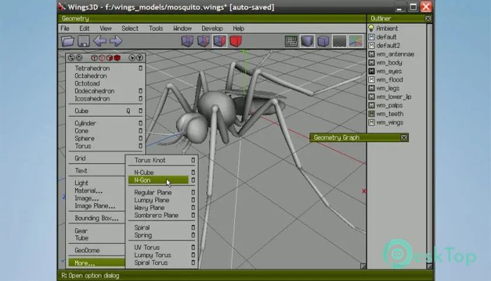 Download Wings 3D  2.4.1 Free Full Activated