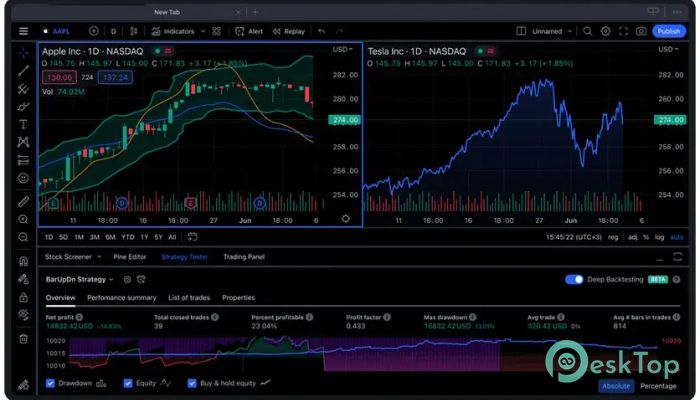 TradingView 1.0 Tam Sürüm Aktif Edilmiş Ücretsiz İndir