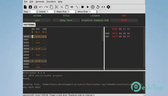 تحميل برنامج Bintracker  0.2.0 برابط مباشر