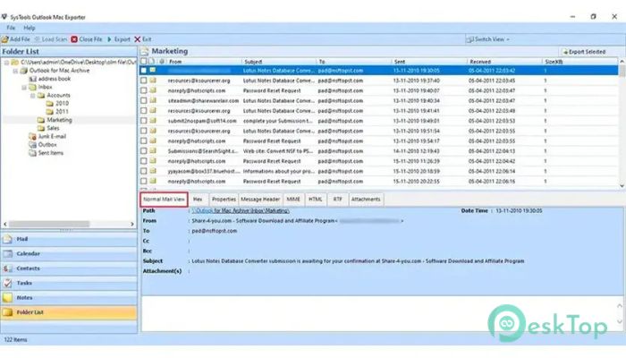 Download SysTools Outlook Mac Exporter  10.1 Free Full Activated