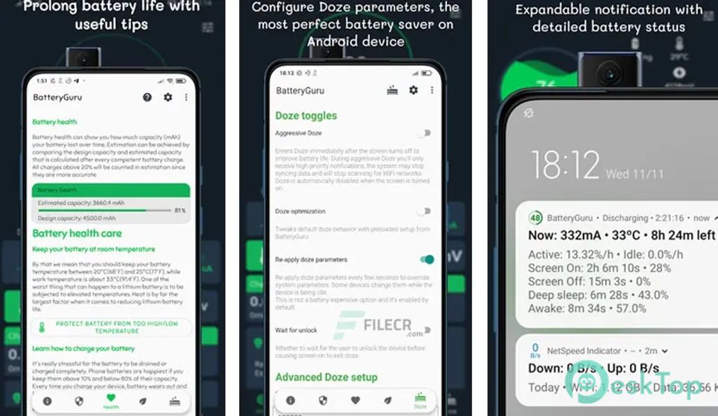 Battery Guru - Battery Health 2.3.24 build 619 APK MOD Tam Ücretsiz İndir