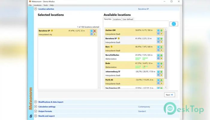 تحميل برنامج Meteonorm 8.2.0 برابط مباشر