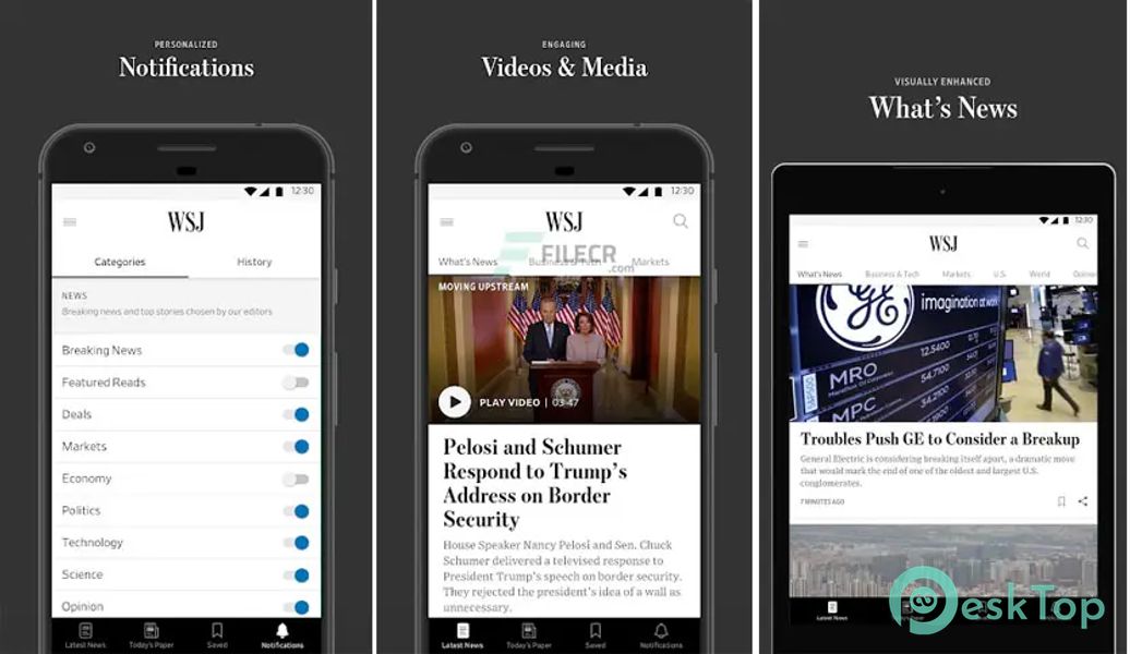 The Wall Street Journal 6.7.0.25 APK MOD Полная бесплатная загрузка