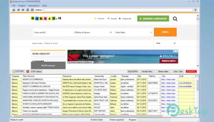 下载 Estrattoredati Spider Annunci 8.4.0 免费完整激活版