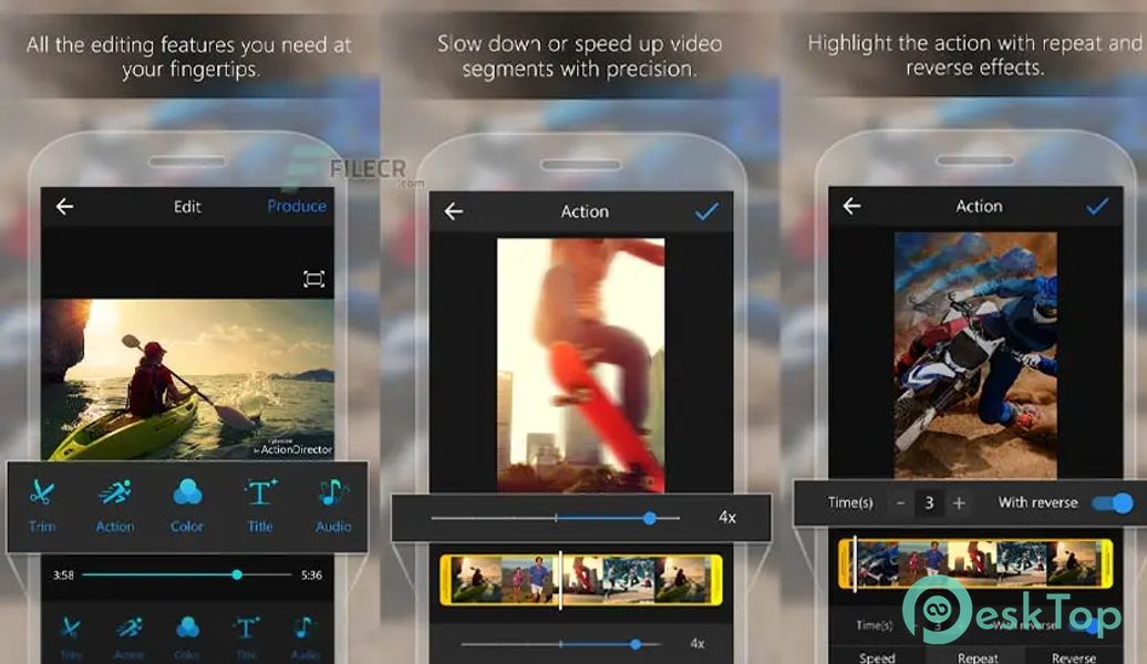 ActionDirector - Video Editing 7.12.5 APK MOD フル無料ダウンロード