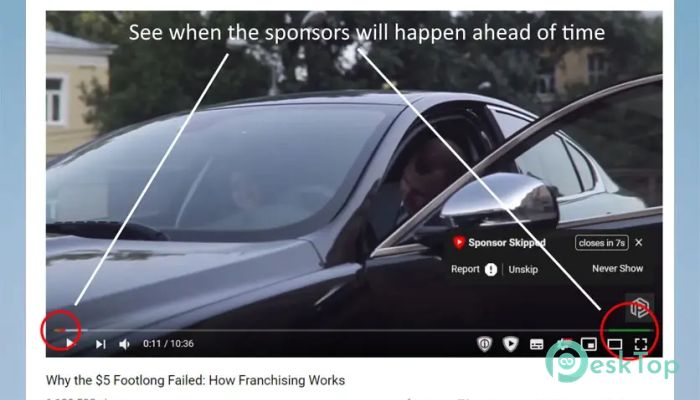 SponsorBlock 6.1 完全アクティベート版を無料でダウンロード