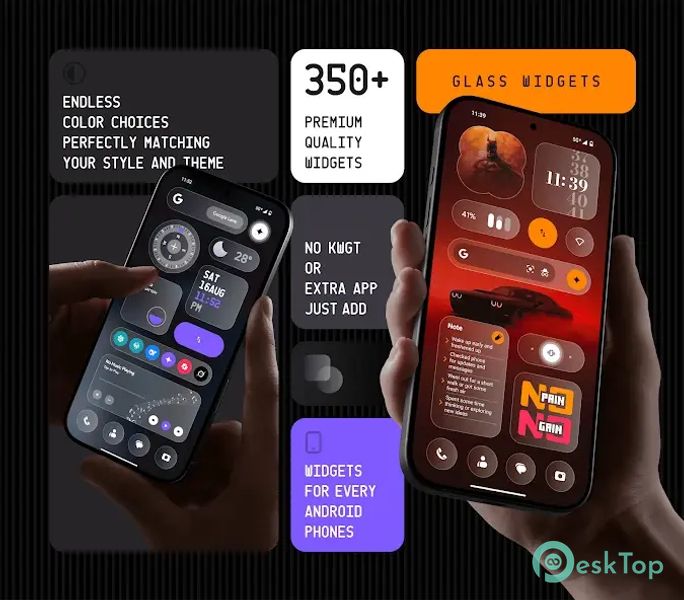 Glass Widgets 1.3 build 17 APK MOD Descarga gratuita completa