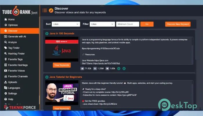 Download Tuberank Jeet AI Pro 6.3 Free Full Activated