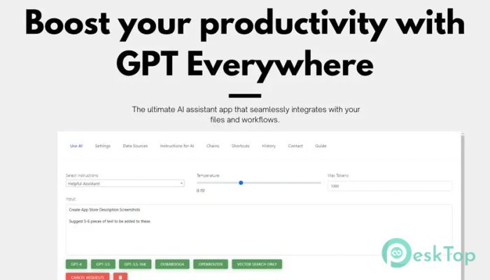 GPT Everywhere - Desktop AI 2.2.9 完全アクティベート版を無料でダウンロード