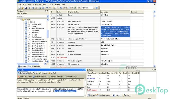 Lingobit Localizer Enterprise 9.0.8445.0 完全アクティベート版を無料でダウンロード