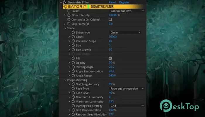 Télécharger Aescripts - Geometric Filter  1.2.1 Gratuitement Activé Complètement
