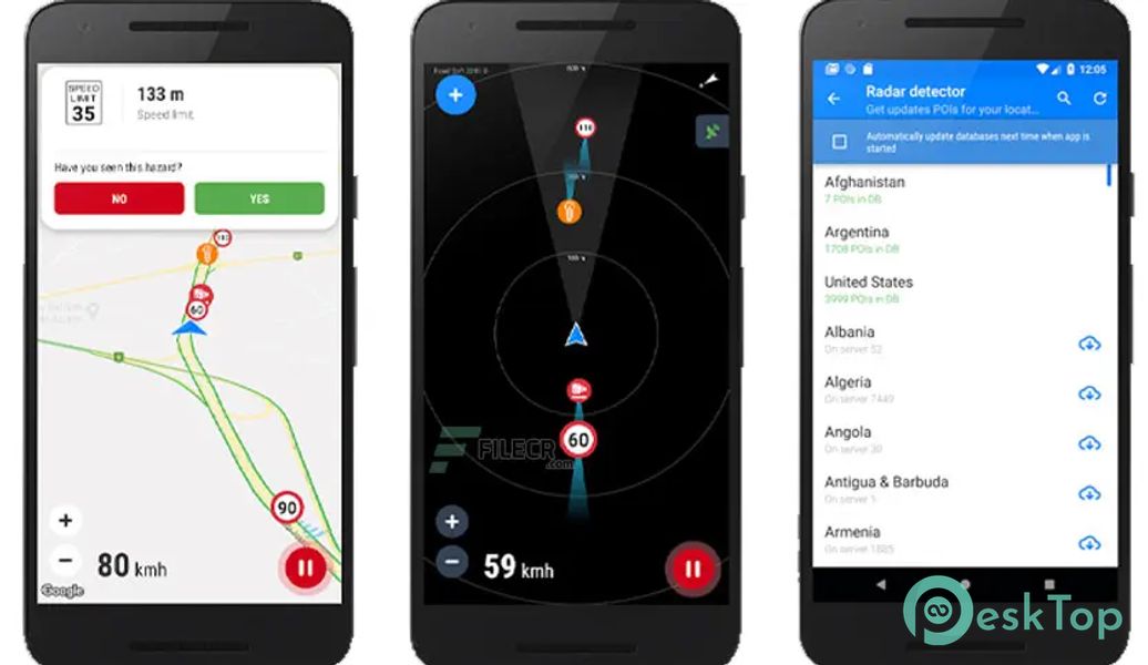 Speed Camera Radar (PRO) 3.2.40 APK MOD 完整免费下载