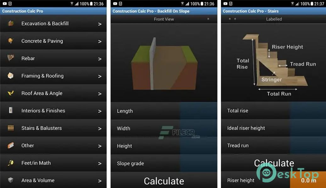 Construction Calc Pro 7.30 APK MOD Tam Ücretsiz İndir