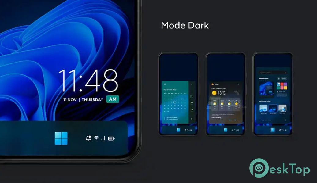 W11 for klwp v1.1 APK MOD Unlocked (Full) Free Download