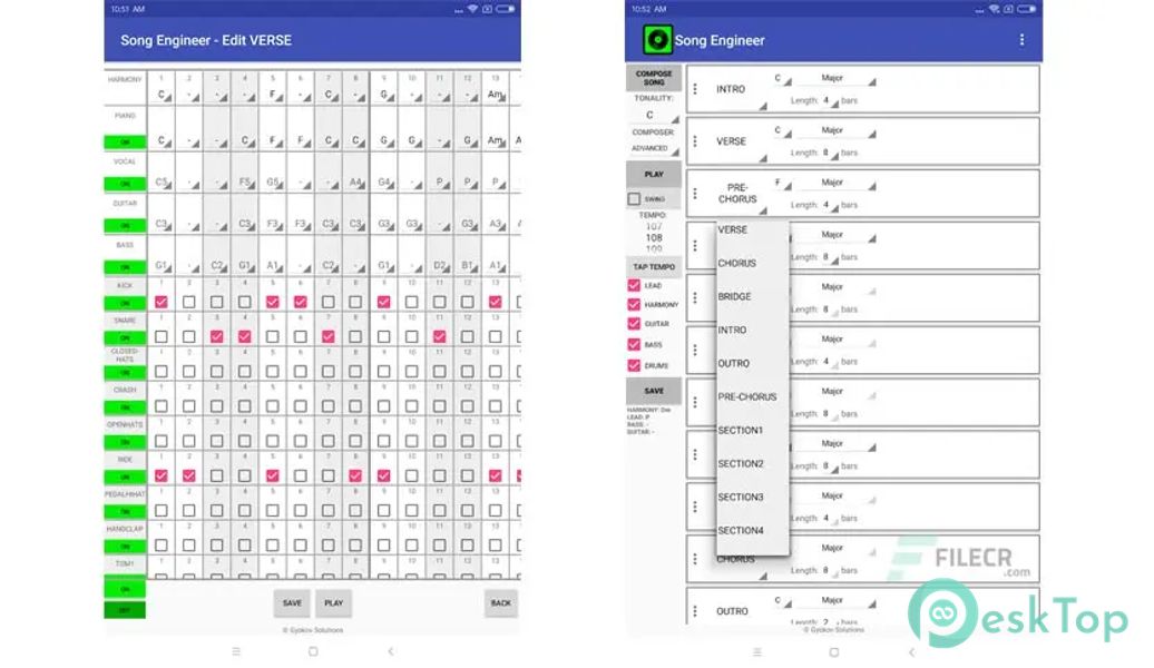 Song Engineer v22.0 APK MOD Tam Ücretsiz İndir
