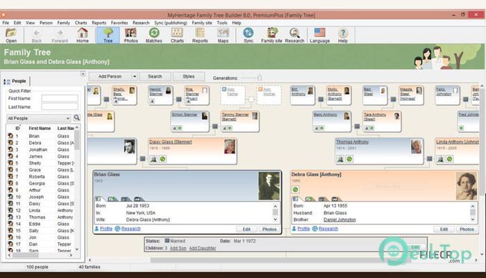 Download Family Tree Builder 8.0.0.8640 Free Full Activated