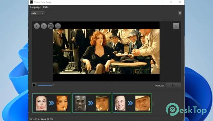 AI Video FaceSwap 1.1.2 Tam Sürüm Aktif Edilmiş Ücretsiz İndir