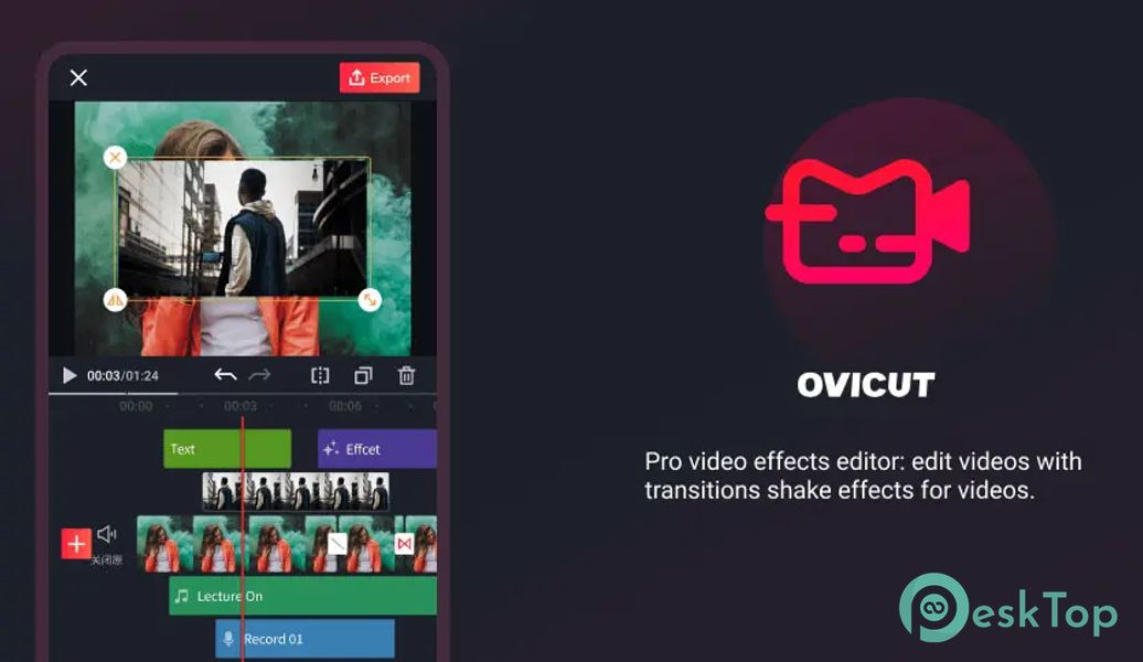 Video Effects Editor - OviCut 2.3.5 APK MOD Полная бесплатная загрузка