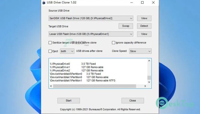 Download USB Drive Clone Pro 1.02 Free Full Activated