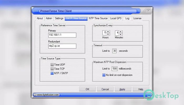 تحميل برنامج Bytefusion PresenTense Time Client 1.0 برابط مباشر