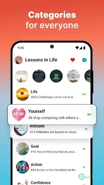 Lessons in Life Quotes 2.3.2.1 APK MOD Descarga gratuita completa