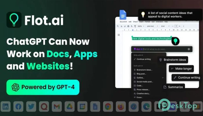 Flot.ai 1.0.0 完全アクティベート版を無料でダウンロード