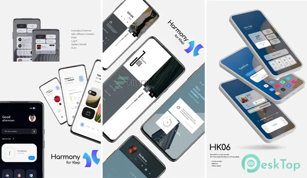 Harmony for KLWP v3.1 APK MOD Tam Ücretsiz İndir