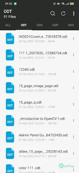 ODT File Reader 1.0 APK MOD Tam Ücretsiz İndir