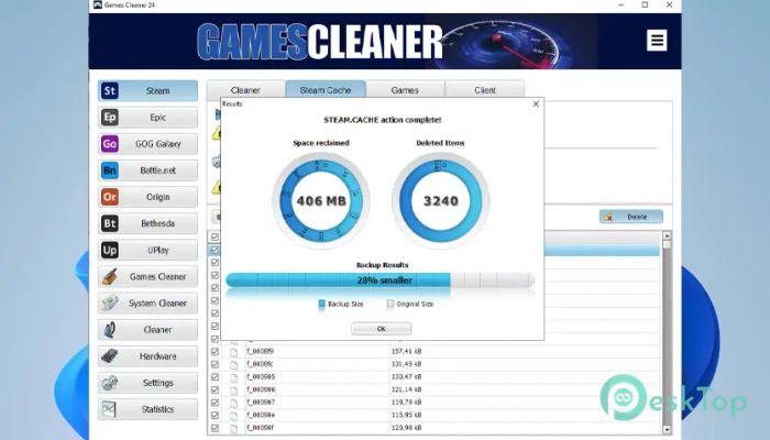 下载 Games Cleaner 1.0.0 免费完整激活版