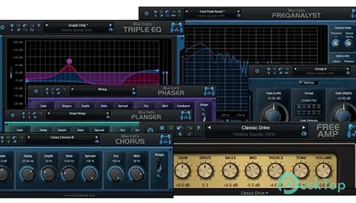 Blue Cat Audio Classic Effects Bundle 2024.4 完全アクティベート版を無料でダウンロード