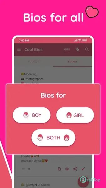 Cool Bio Quotes Ideas 2.8.2.2 APK MOD Descarga gratuita completa