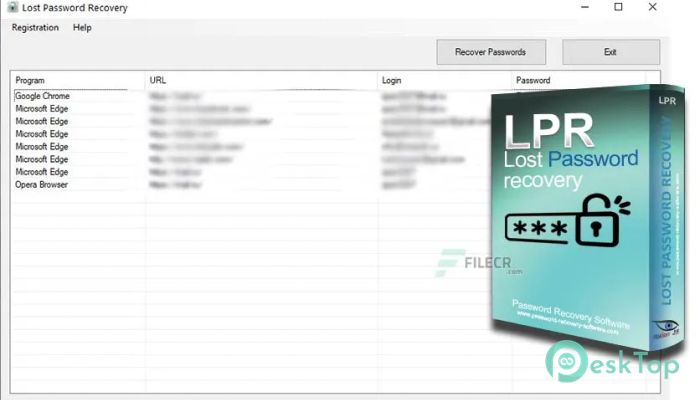 Download LPR Lost Password Recovery 1.0.6.0 Free Full Activated