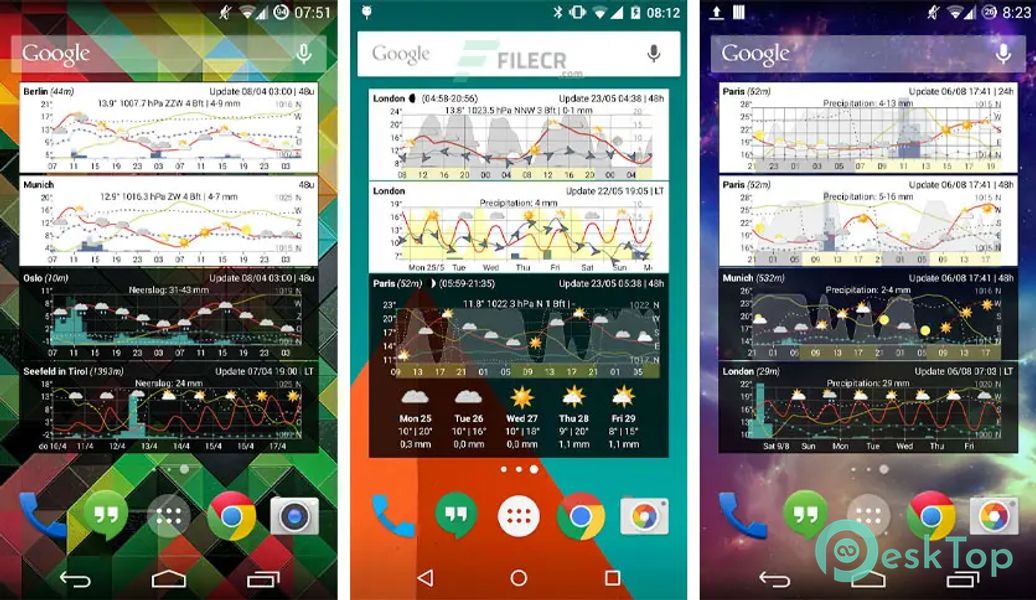 Meteogram Weather Widget 2.6.0 APK MOD Полная бесплатная загрузка