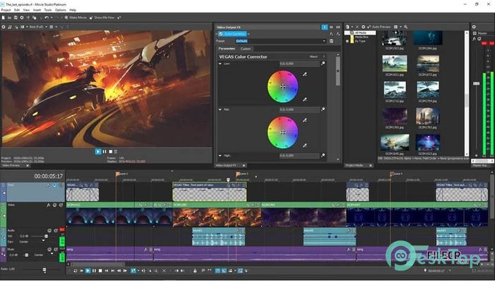 MAGIX Movie Studio 18 Platinum 18.1.0.24 Tam Sürüm Aktif Edilmiş Ücretsiz İndir