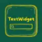 Stickers · Notes ·TextWidget