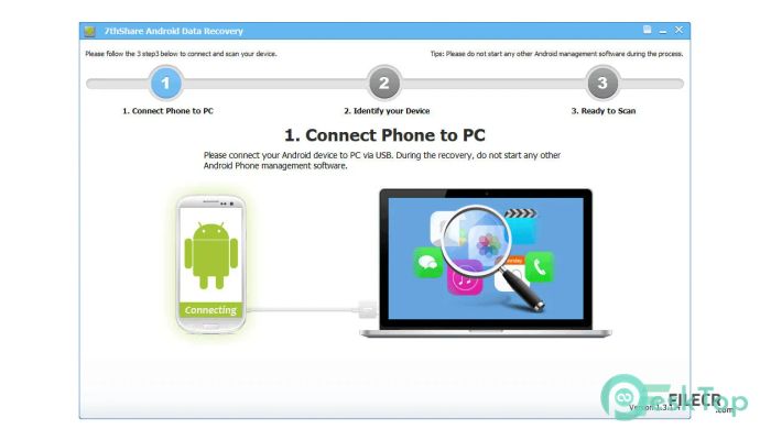 7thShare Android Data Recovery  2.6.8.8 完全アクティベート版を無料でダウンロード