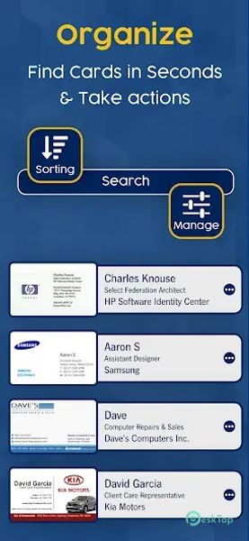 Business Card Scanner & Reader