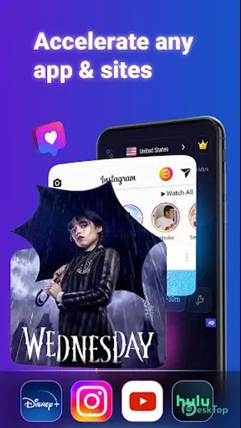 VPN Inf - Security Fast VPN 7.9.750 APK MOD Полная бесплатная загрузка