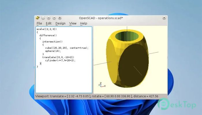 Descargar OpenSCAD 2021.01 Completo Activado Gratis