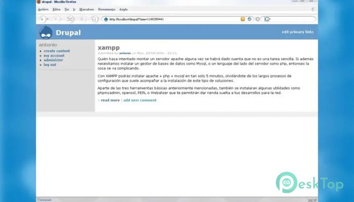 Descargar Drupal 10.3.1 Completo Activado Gratis