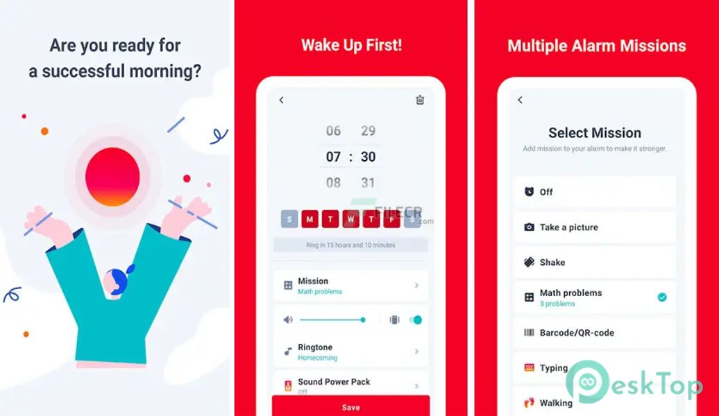 Alarmy - Morning Alarm Clock 25.46.0 APK MOD Полная бесплатная загрузка