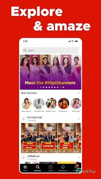 Hipi - Indian Short Video App 0.0.347 APK MOD Unlocked (Full) Free Download