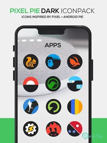 Pixel DARK Icon Pack 8.5 APK MOD フル無料ダウンロード