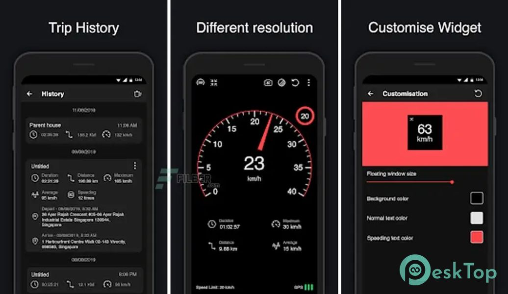 GPS Speedometer - Odometer HUD 15.0.5 APK MOD Полная бесплатная загрузка