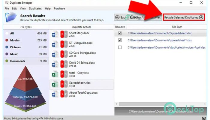 Descargar Duplicate Sweeper 1.90 Completo Activado Gratis