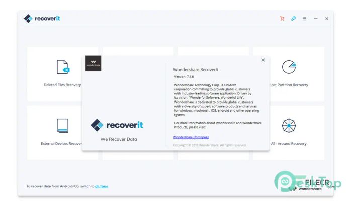 Wondershare Recoverit  13.0.2.9 完全アクティベート版を無料でダウンロード