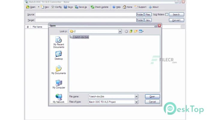 Download Batch DOC TO XLS Converter 2021.13.104.2909 Free Full Activated