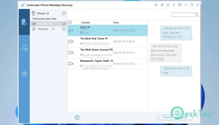Coolmuster iPhone WhatsApp Recovery  1.1.10 完全アクティベート版を無料でダウンロード