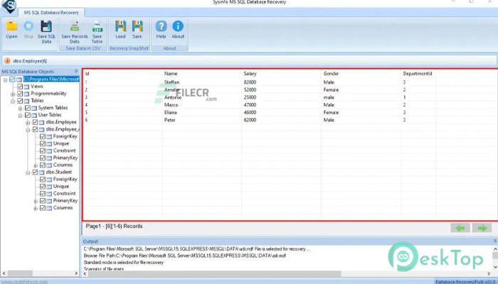 Download SysInfoTools MS SQL Database Recovery 22.0 Free Full Activated